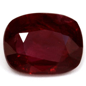 Ruby Cushion 2.53 carat Red Photo