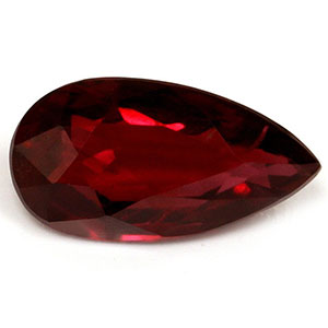 Ruby Pear 1.07 carat Red Photo