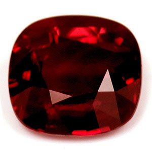 Ruby Cushion 2.08 carat Red Photo