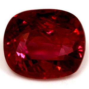 Ruby Cushion 0.98 carat Red Photo