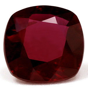 Ruby Cushion 2.62 carat Red Photo