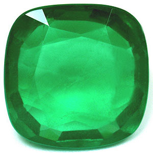 Emerald Cushion 13.07 carat Green Photo