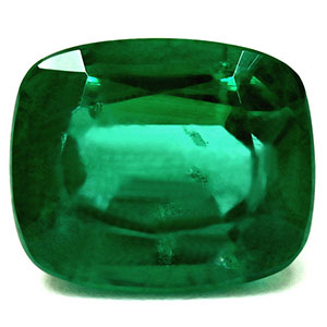 Emerald Cushion 4.06 carat Green Photo