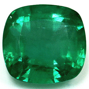 Emerald Cushion 3.47 carat Green Photo