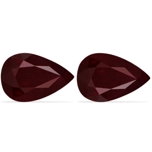 0.96 carat Pear Ruby - Gemstone Thumbnail