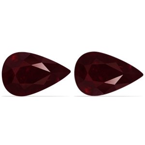 0.88 carat Pear Ruby - Gemstone Thumbnail