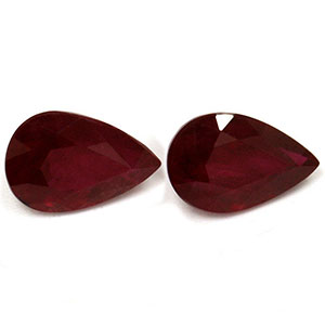 1.22 carat Pear Ruby - Gemstone Thumbnail