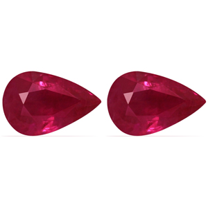 1.04 carat Pear Ruby - Gemstone Thumbnail