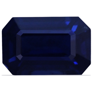 Sapphire Emerald 0.68 carat Blue Photo
