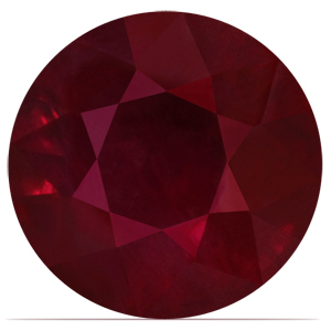 0.84 carat Round Ruby - Gemstone Thumbnail