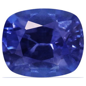 Sapphire Cushion 0.79 carat Blue Photo