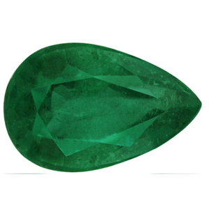 Emerald Pear 0.91 carat Green Photo