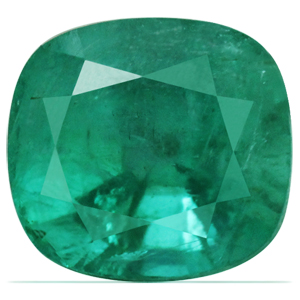 Emerald Cushion 3.72 carat Green Photo