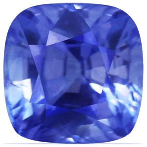 Sapphire Cushion 0.93 carat Blue Photo