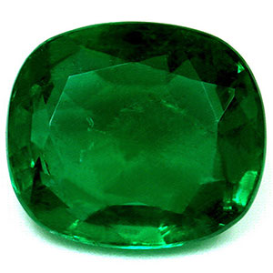 Emerald Cushion 4.05 carat Green Photo
