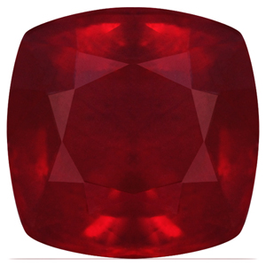 Ruby Cushion 3.34 carat Red Photo
