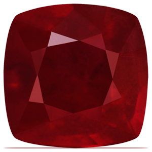 Ruby Cushion 3.10 carat Red Photo