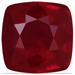 Ruby Cushion 3.02 carat Red Photo