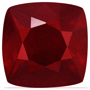 Ruby Cushion 3.94 carat Red Photo
