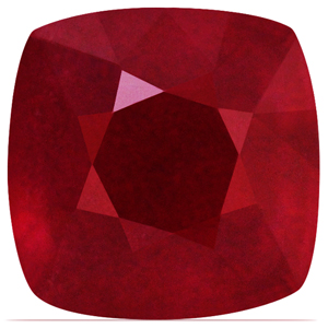 Ruby Cushion 3.00 carat Red Photo