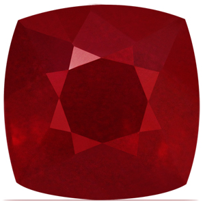 Ruby Cushion 3.76 carat Red Photo