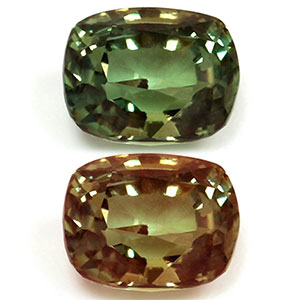 Alexandrite Cushion 0.56 carat Green Photo