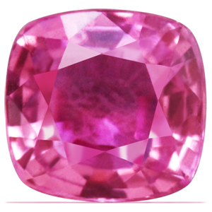Sapphire Cushion 0.93 carat Pink Photo