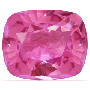 Sapphire Cushion 0.98 carat Pink Photo