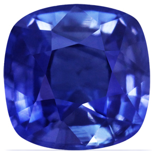 Sapphire Cushion 0.70 carat Blue Photo