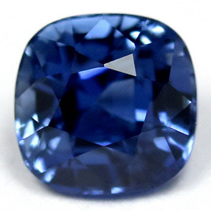 Sapphire Cushion 0.80 carat Blue Photo