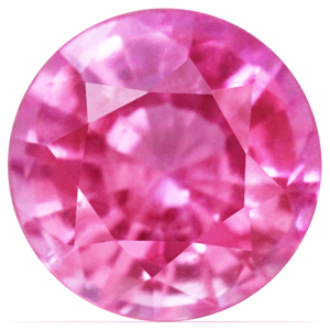Sapphire Round 0.68 carat Pink Photo