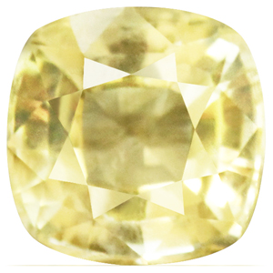 Sapphire Cushion 1.11 carat Yellow Photo