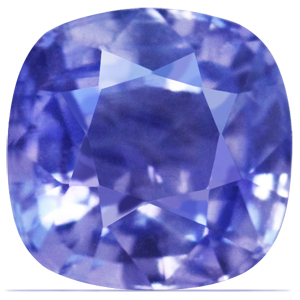 Sapphire Cushion 0.88 carat Blue Photo