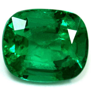 Emerald Cushion 2.99 carat Green Photo