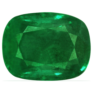 Emerald Cushion 3.31 carat Green Photo