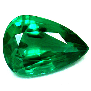 Emerald Pear 0.97 carat Green Photo