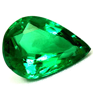 Emerald Pear 0.91 carat Green Photo