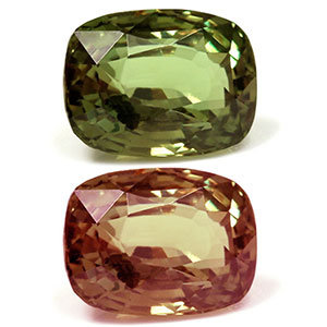 Alexandrite Cushion 1.45 carat Green Photo