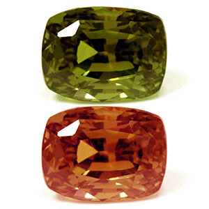 Alexandrite Cushion 2.81 carat Green Photo