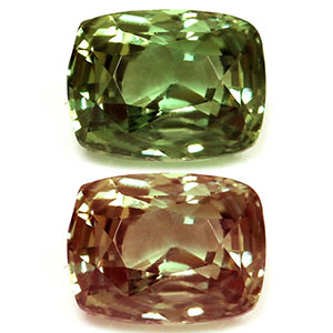 Alexandrite Cushion 1.23 carat Green Photo