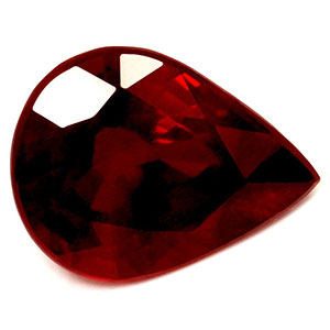 2.12 carat Pear Ruby - Gemstone Thumbnail