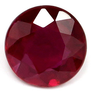 Ruby Round 0.64 carat Red Photo