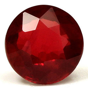 Ruby Round 0.55 carat Red Photo
