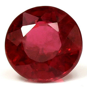 Ruby Round 0.58 carat Red Photo