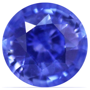 Sapphire Round 0.66 carat Blue Photo