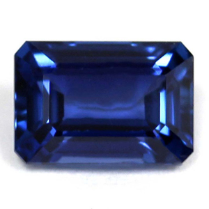 Sapphire Emerald 0.78 carat Blue Photo
