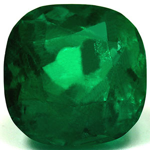 Emerald Cushion 6.66 carat Green Photo