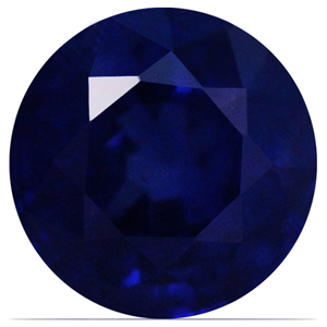 Sapphire Round 0.88 carat Blue Photo
