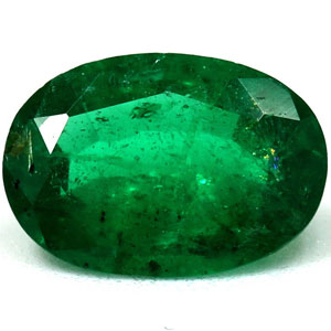 Emerald Oval 0.90 carat Green Photo