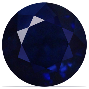 Sapphire Round 0.82 carat Blue Photo